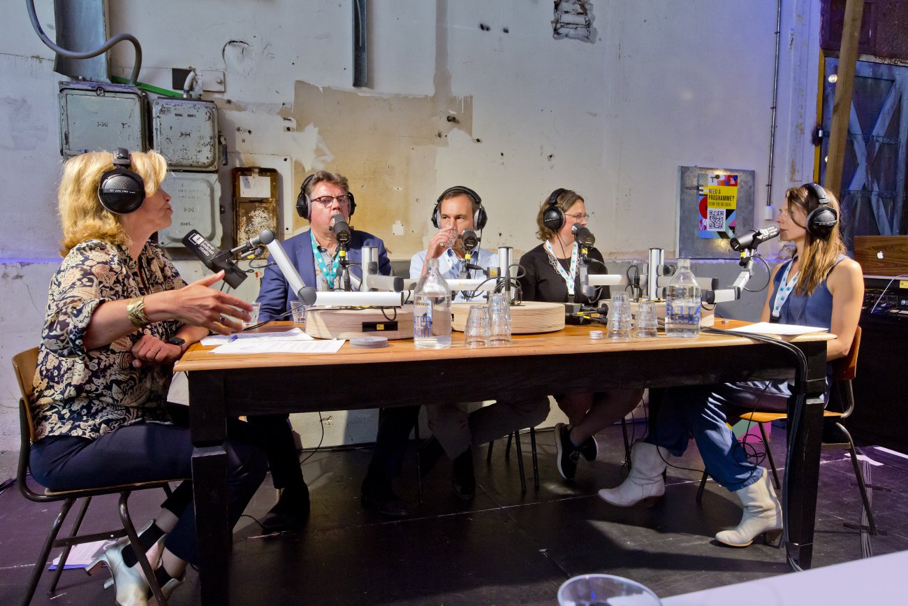 Podcast recording