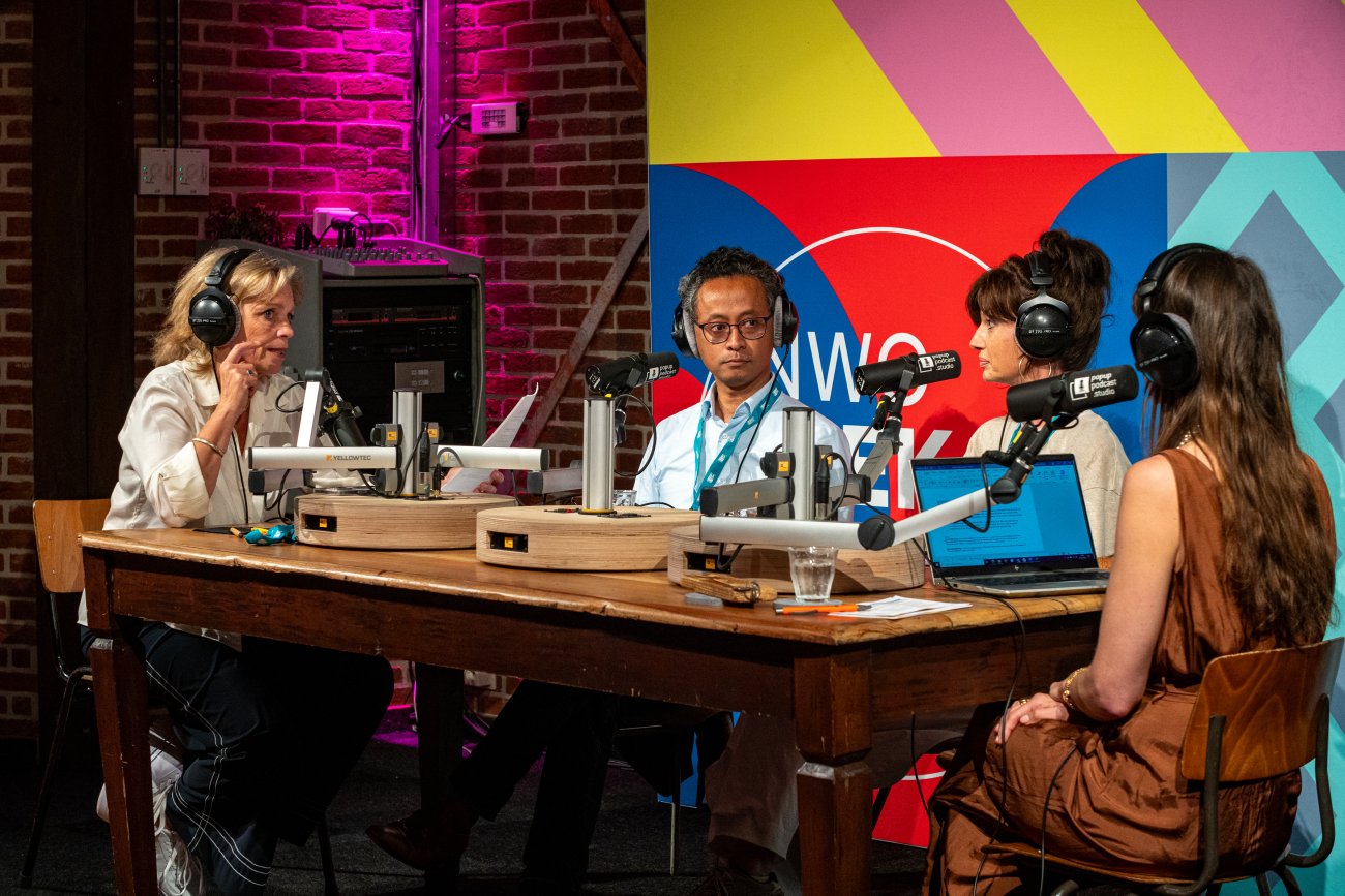 Foto gemaakt tijdens de opname van deze podcast. (Foto: popuppodcast.studio)