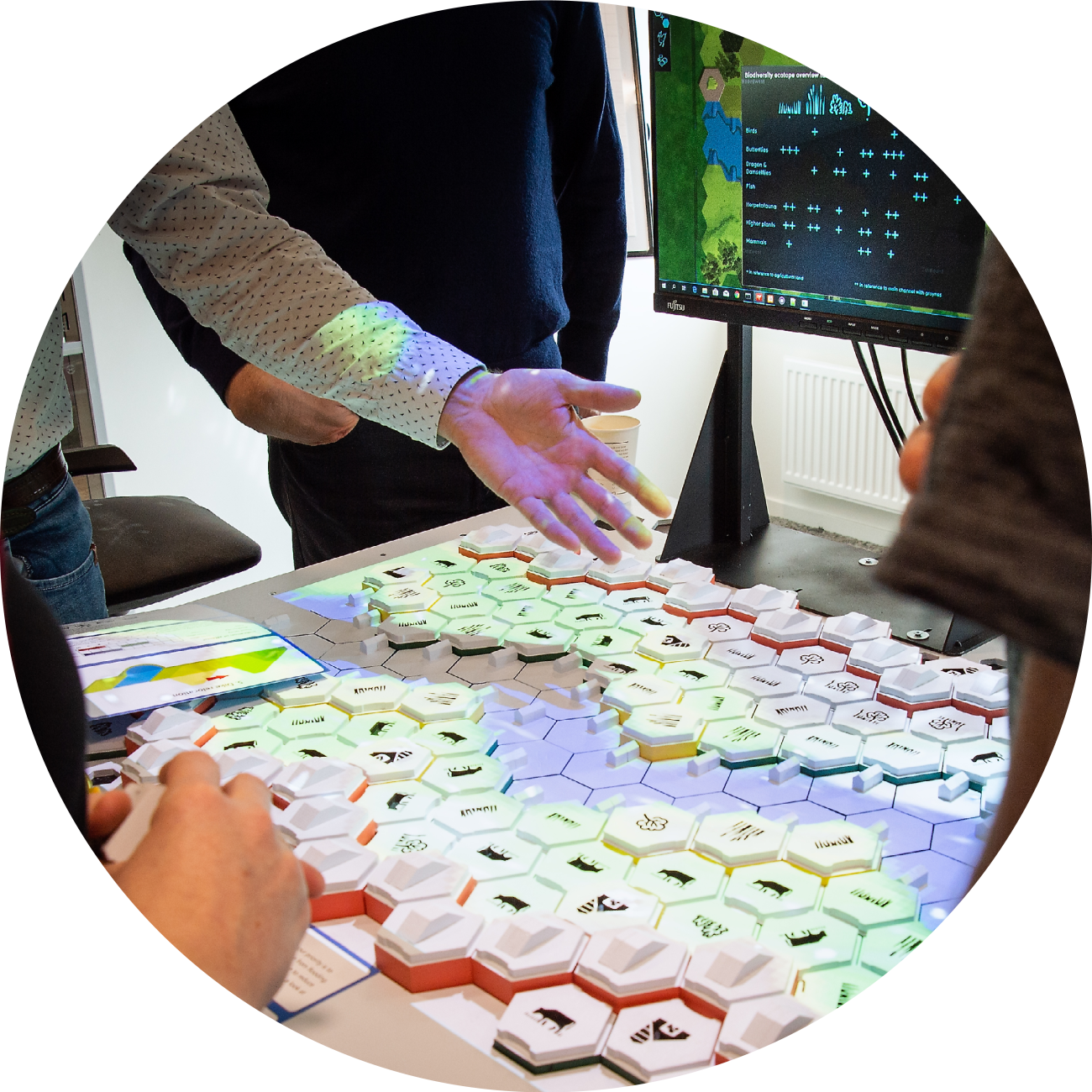 Virtual River Game